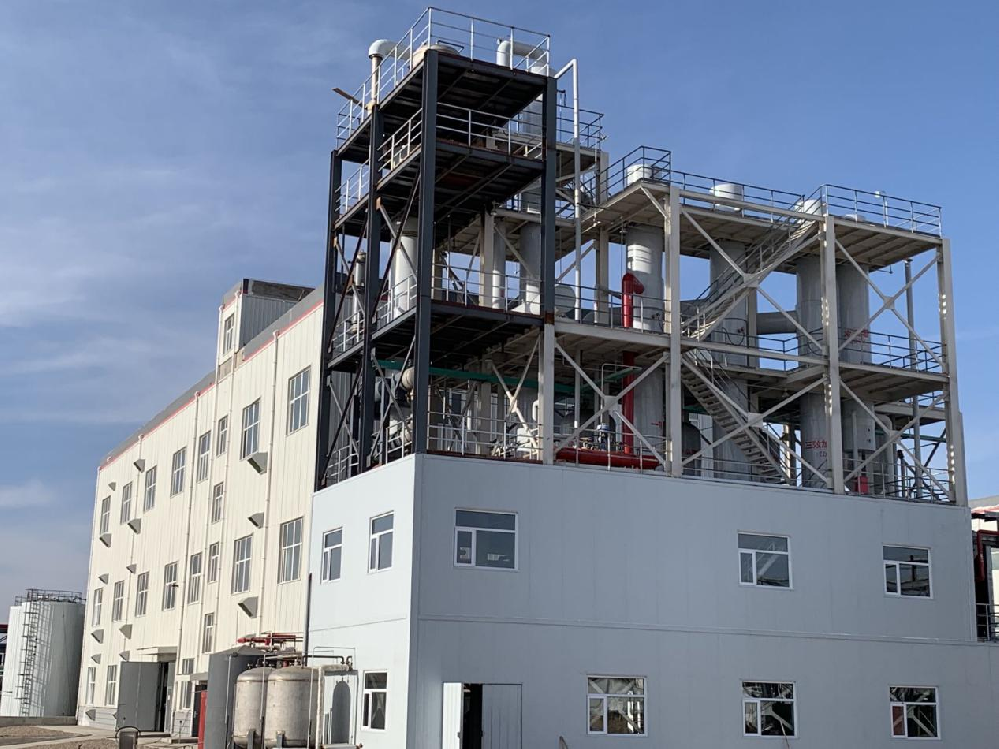 化工行業氯化鈉、硫酸鈉、高COD廢水三效蒸發結晶系統